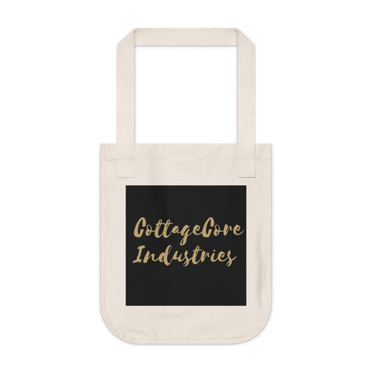 Eco-Friendly Tote Bag, Sustainable Shopping Bag, Reusable Canvas Bag, Gift for Nature Lovers, Cottagecore Aesthetic
