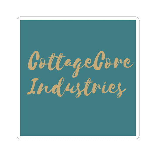 CottageCore Kiss-Cut Stickers - Whimsical Home Decor, Laptop Decals, Cute Gift Ideas, Aesthetic Trends, Eco-Friendly Stickers