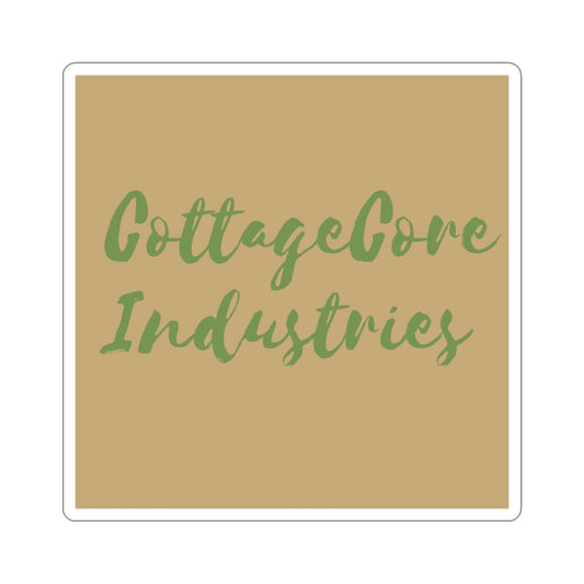 CottageCore Kiss-Cut Stickers - Whimsical Home Decor, Laptop Decals, Cute Gift Ideas, Aesthetic Trends, Eco-Friendly Stickers