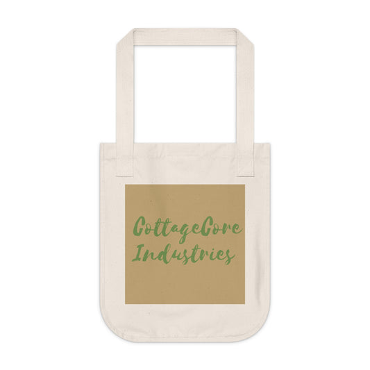 Eco-Friendly Tote Bag, Sustainable Shopping Bag, Reusable Canvas Bag, Gift for Nature Lovers, Cottagecore Aesthetic