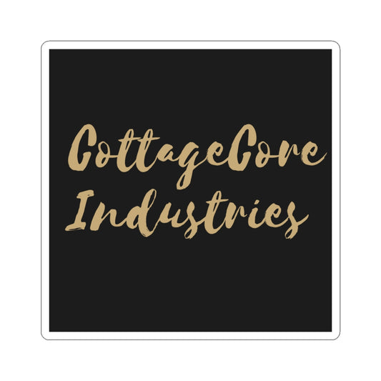 CottageCore Kiss-Cut Stickers - Whimsical Home Decor, Laptop Decals, Cute Gift Ideas, Aesthetic Trends, Eco-Friendly Stickers