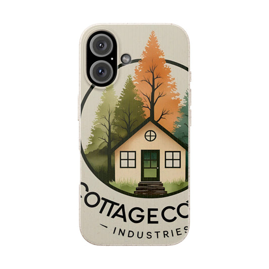 Eco-Friendly Phone Case, Biodegradable Phone Cover, Cottagecore Aesthetic Case, Nature-Inspired Accessory, Sustainable Gift Idea